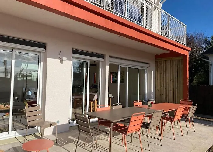 Vue 2 Pas Des Plages 10 Pers 4 Ker Lot Villa Saint-Nazaire (Loire-Atlantique)