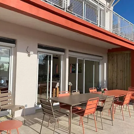 Vue 2 Pas Des Plages 10 Pers 4 Ker Lot Villa Saint-Nazaire (Loire-Atlantique)